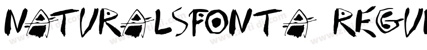 NaturalsFontA Regula字体转换